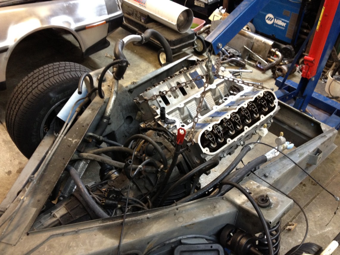 LS1 DeLorean Rebuild of the Engine and Transmission